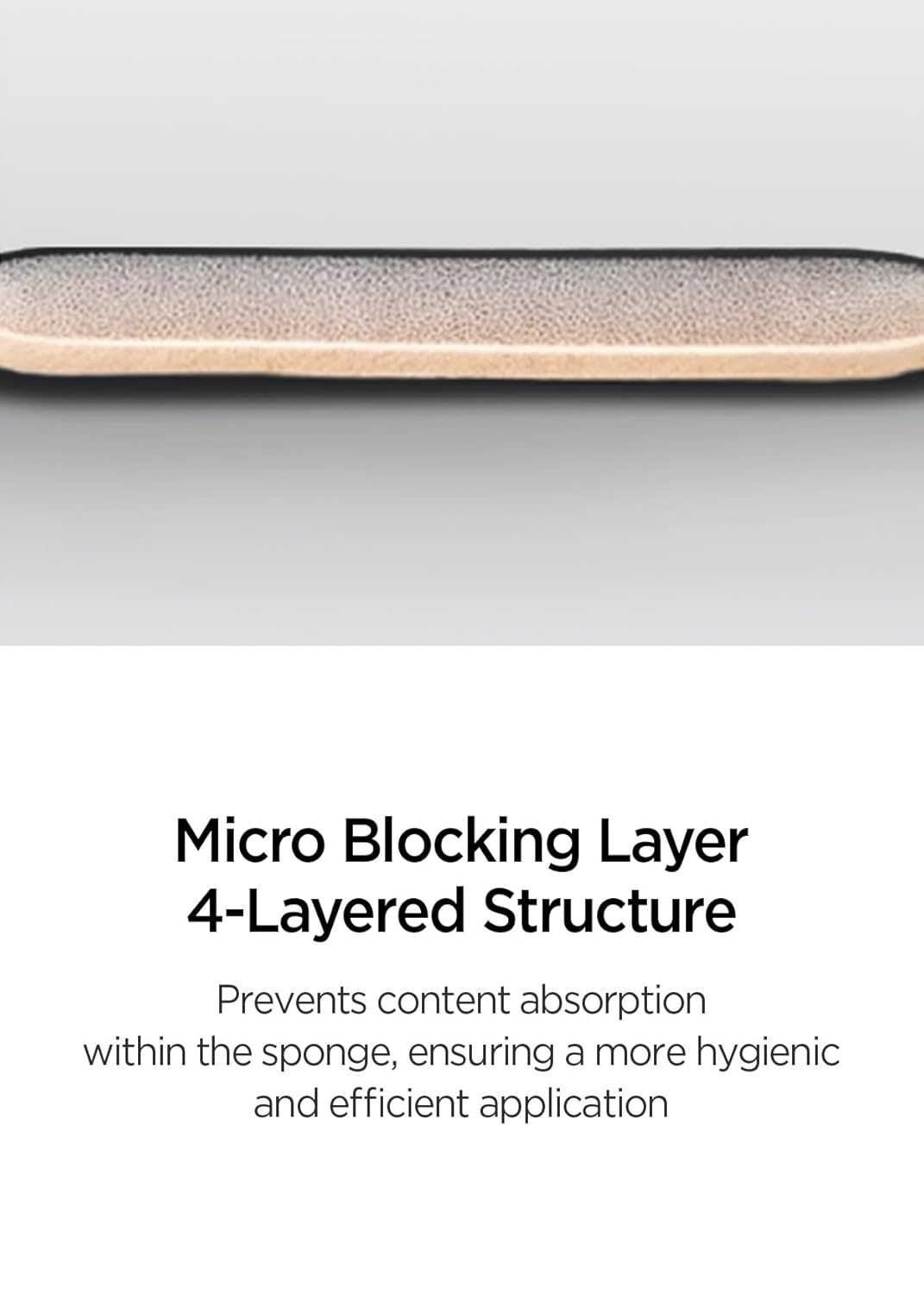 Jung Saem Mool Cushion Puff Natural Cover Puff For Smooth Fitting With The Round Shape 2.1 Inch