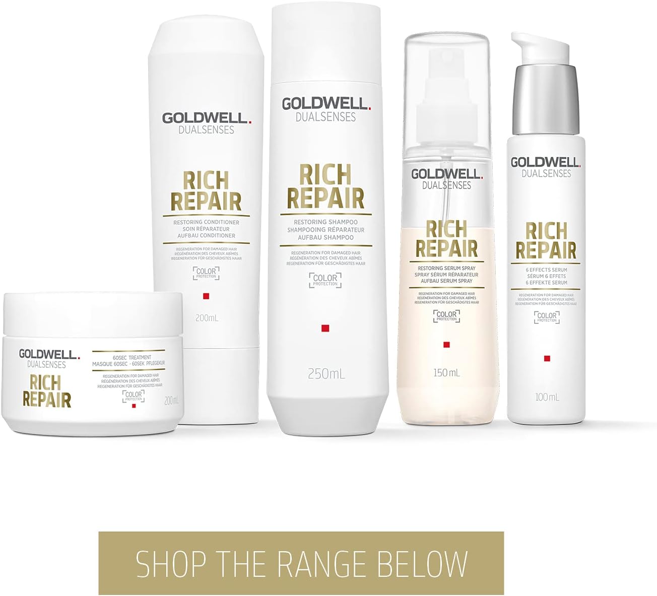 Goldwell Dualsenses Rich Repair Restoring 60Sec Treatment For Severely Damaged Hair, 200Ml
