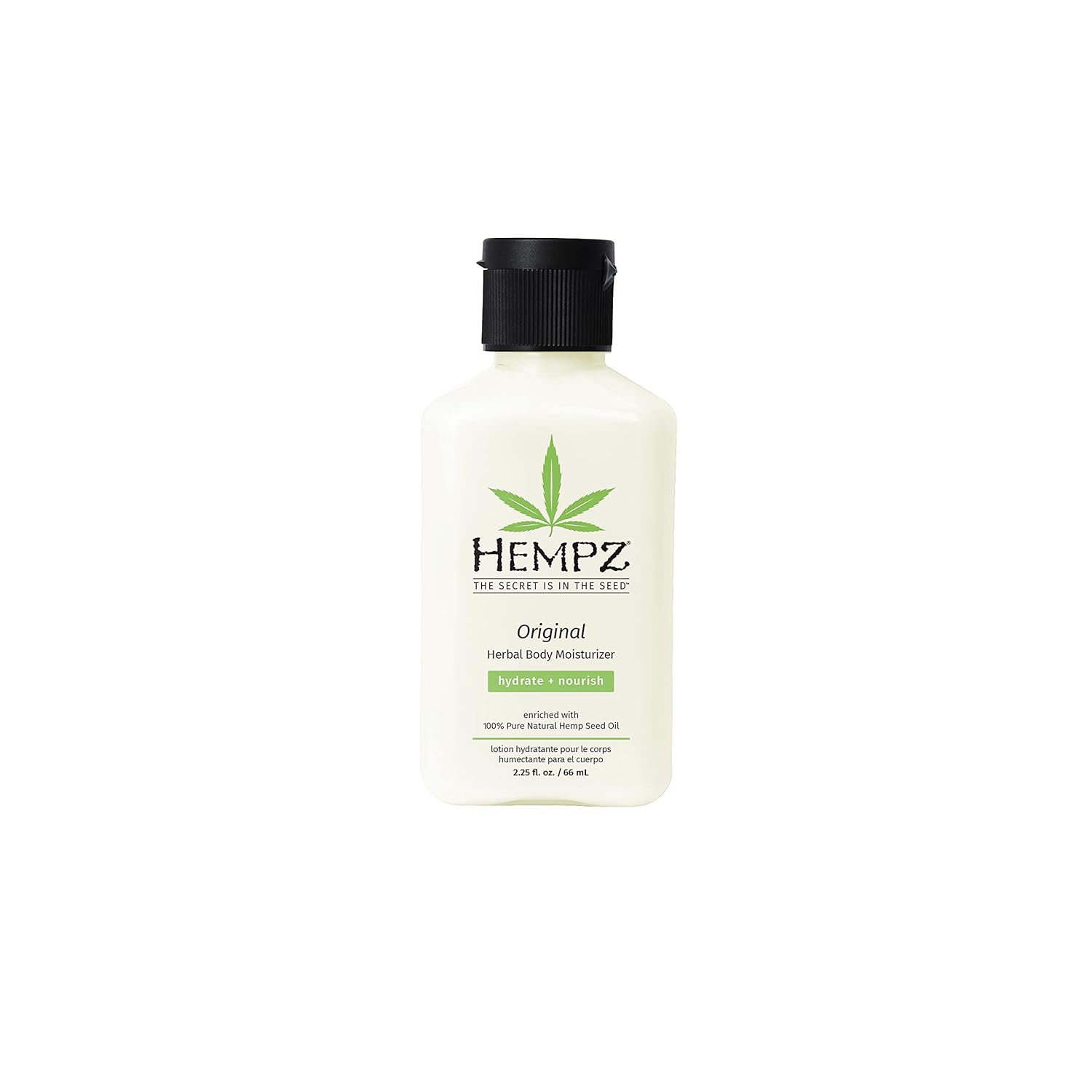 Hempz Body Lotion - Floral & Banana Daily Moisturizing Cream, Shea Butter Hand And Body Moisturizer - Hemp Lotion - Skin Care Products, Hemp Seed Oil - Mini, 2.25 Oz