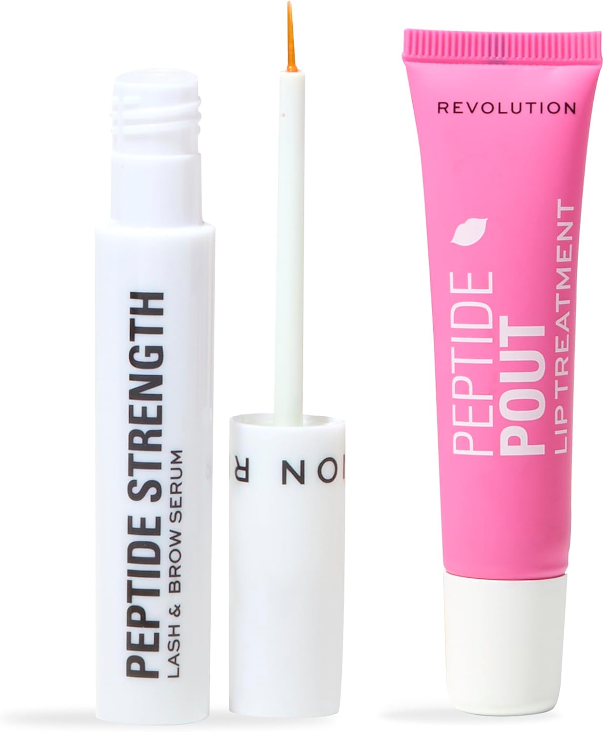 Revolution Beauty Peptide Power Lash & Lip Duo Gift Set, 2-Piece Set For Hydrated & Plump Lips, Fuller Lashed & Boosted Brows, Vegan & Cruelty-Free : Amazon.co.uk: Beauty