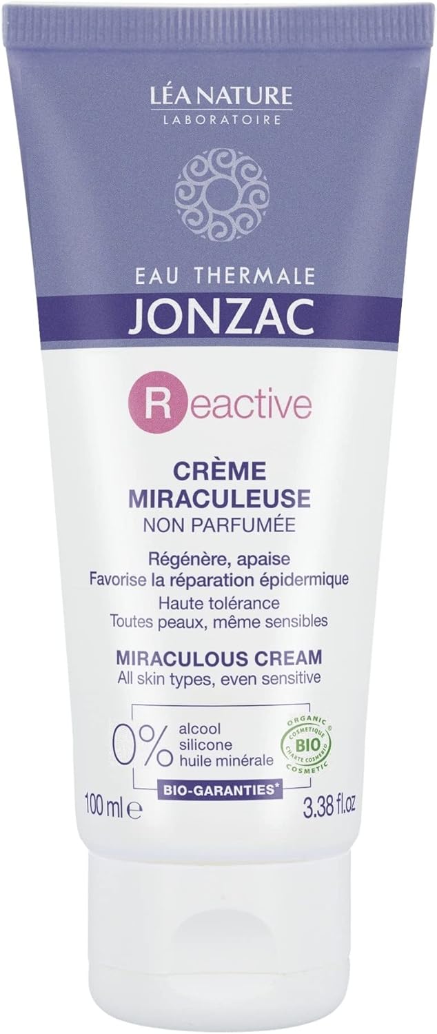 Eau Thermale Jonzac Organic Cosmetic Reactive Miraculous Cream, 100 Ml