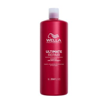 Wella Professionals Ultimate Repair Shampoo, Professional Lightweight Cream Shampoo For Damaged Hair