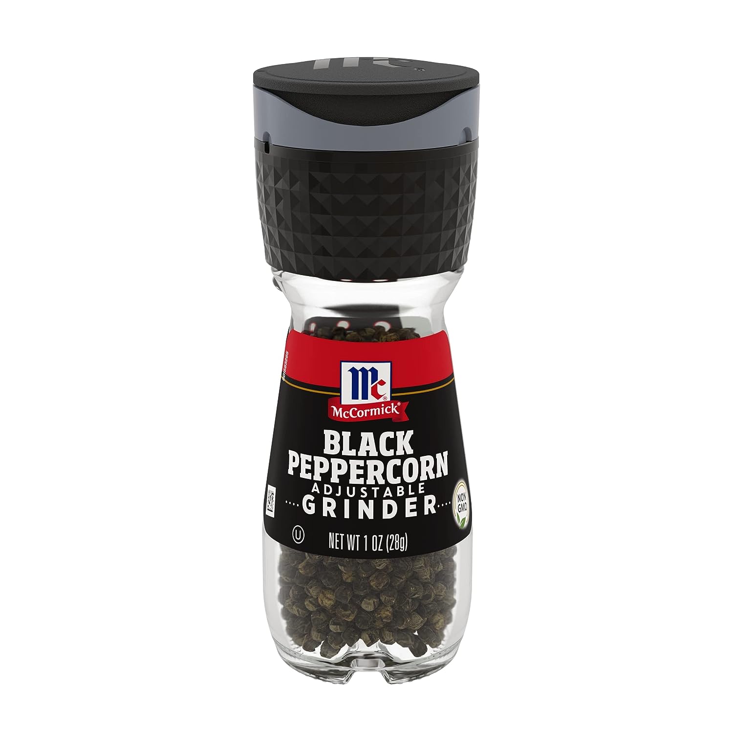 McCormick Black Peppercorn Grinder, 1 Oz