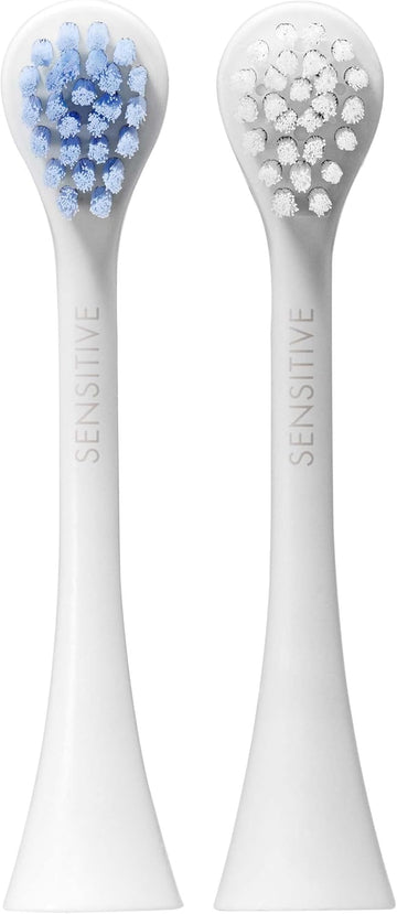 Curaprox Hydrosonic Pro Brush Head ‘Sensitive’, 2 Pieces - Curaprox Electric Toothbrush Heads/Replacement Toothbrush Heads - 2 Pack