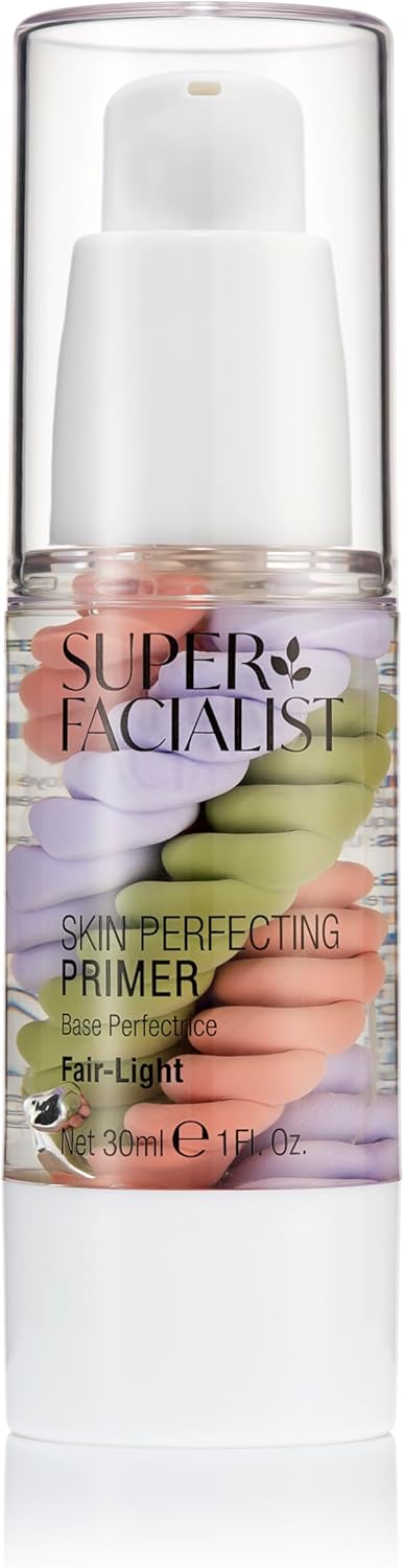 Super Facialist Skin Perfecting Primer Deep - Base Face Primer To Hydrate, Protect & Refine With Colour Corrector Technology, Hyaluronic Acid & Niacinamide, Vegan Friendly Make Up Primer, 30Ml