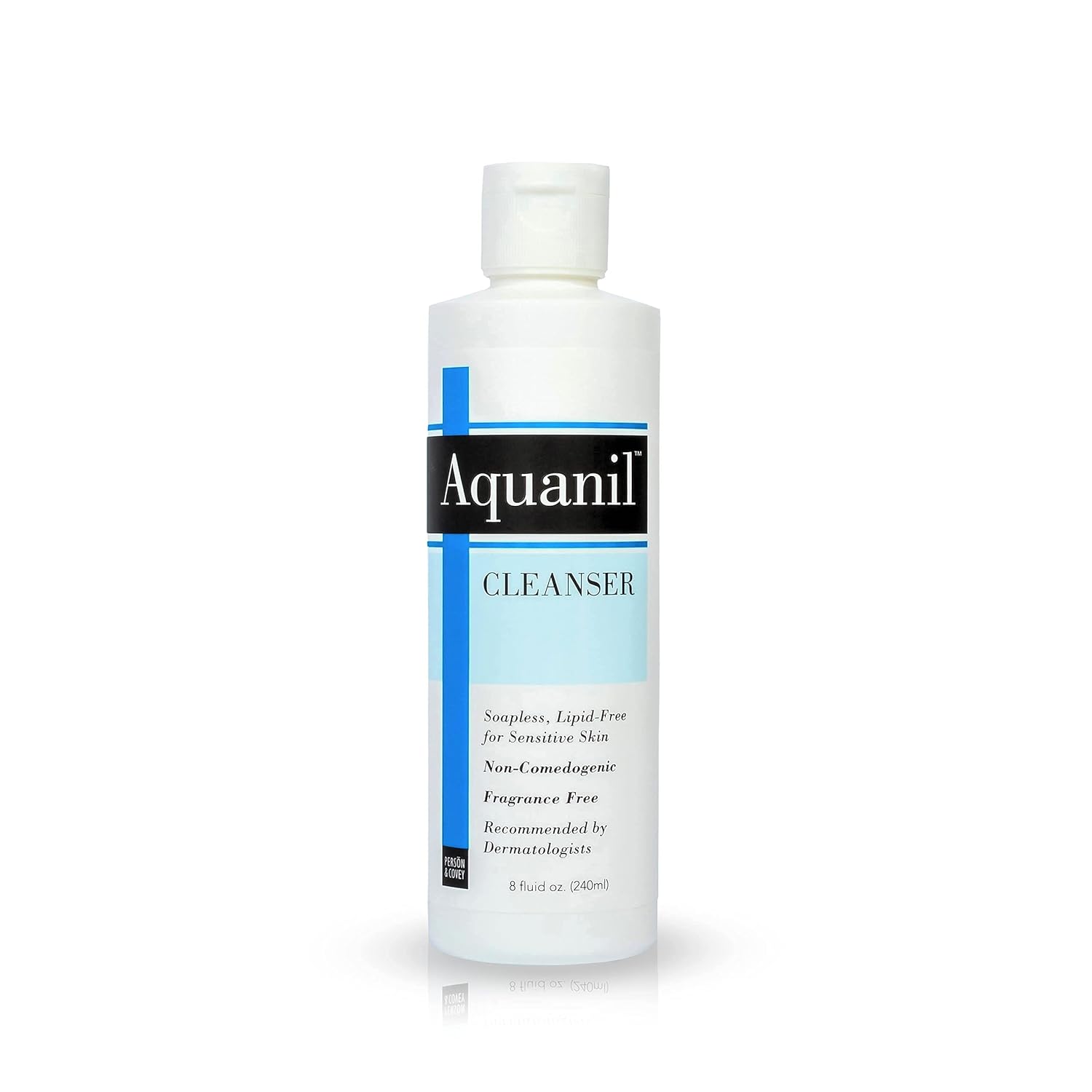 Person & Covey Aquanil Skin Cleanser, Soapless Lipid-Free Cleanser - 8 Fl Oz : Beauty & Personal Care
