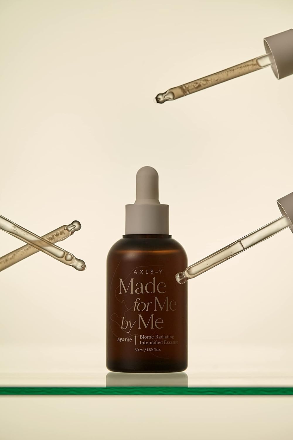 Axis-Y Biome Radiating Intensified Essence With 5 Probiotics Complex, Mugwort & Centella Asiatica - Soothing, Moisturizing, Hydrating Facial Serum For Glass Skin - Korean Skincare - 1.69 Fl. Oz. : Beauty & Personal Care