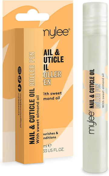 Mylee Nail & Cuticle Oil Rollerball Pen 10Ml – Deeply Hydrating & Moisturising, Nourish & Condition, Non-Greasy Formula, Leaves No Sticky Residue, Enriched With Natural Extracts And Vegetable Oils