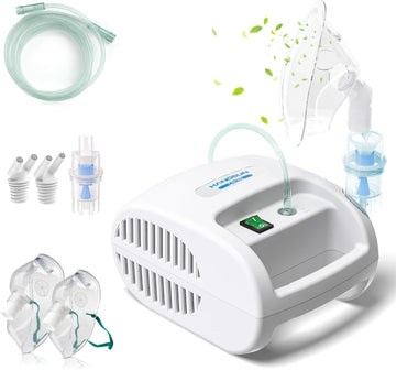 Hangsun Cn100 Nebuliser Machine For Adults And Kids, Electric Inhaler, Compact Compressor Vaporiser Device, Nebulizer For Home And Travel Use