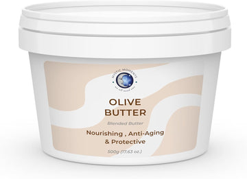 Mystic Moments | Olive Blended Butter 500g - 100% Natural Cosmetic Butters Vegan GMO Free