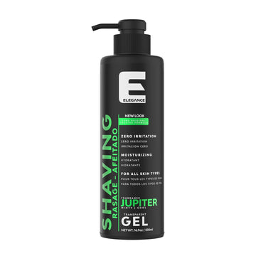 E Elegance Barber Accessories - Transparent Shaving Gel For Men Or Women, Sweet/Floral Venus Fragance - The Ultimate Shaving Solution For A Smooth, Irritation-Free Experience, 4.2 Pound