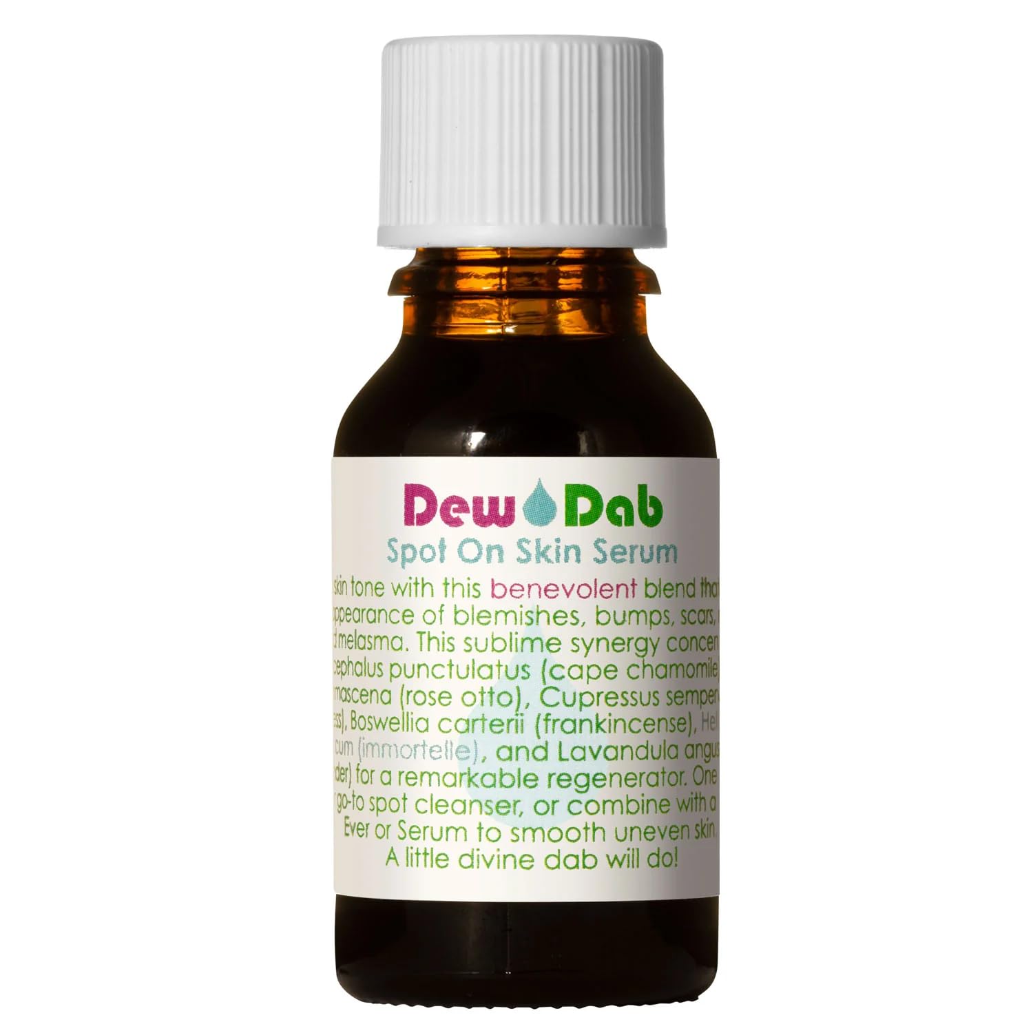 Living Libations - Organic Dewdab Acne Spot Treatment | Natural, Wildcrafted, Clean Beauty (.5 Fl Oz | 15 Ml) : Beauty & Personal Care
