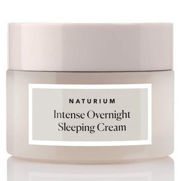 Naturium Intense Overnight Sleeping Cream Jumbo, Hydrating & Anti-Aging Face Moisturizer, 3 Oz