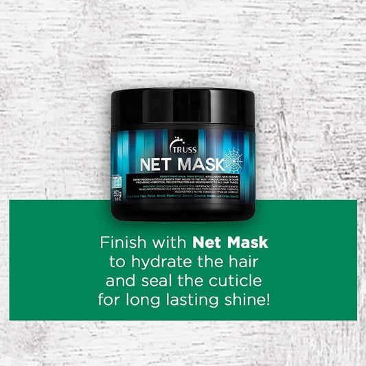 Truss Net Hair Mask Bundle With Ultra Hydration Plus Shampoo And Conditioner Set