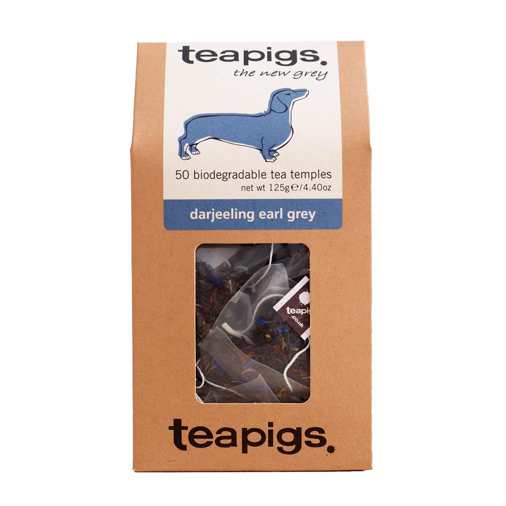 Teapigs Darjeeling Earl Grey Tea Bags Made With Whole Leaves (1 Pack Of 50 Tea Bags)