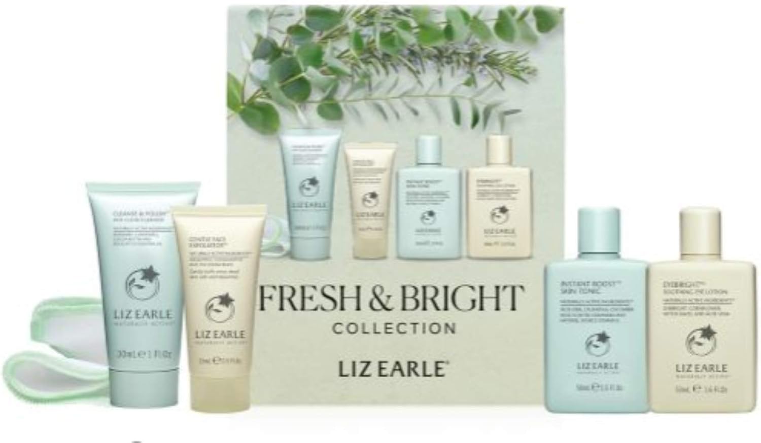 Liz Earle Fresh & Bright Collection 4 Piece Gift Set