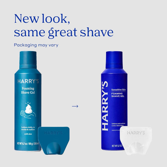 Harry'S Travel Shaving Kit For Men - Toiletry Bag, Razor, Foaming Shave Gel, And Blade Cover - Tsa Friendly Shave Kit