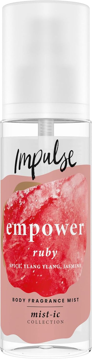 Impulse Mist-Ic Empower Body Mist, Pack Of 6