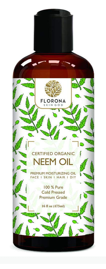 Florona Moringa Oil Usda Organic - 4 Fl Oz, For Hair, Face & Skin Care
