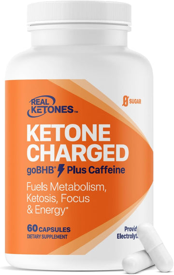 Keto Bhb Salts Capsules - Sodium Calcium & Magnesium Bhb Capsules With Caffeine & Patented Gobhb Beta-Hydroxybutyrate Electrolytes - Exogenous Ketones Supplement For Enhanced Energy Focus & Ketosis