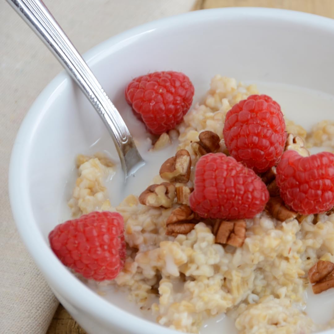 Birch & Meadow Steel Cut Oats, 1 Gallon Bucket, Whole Grain, Irish Oatmeal, Breakfast