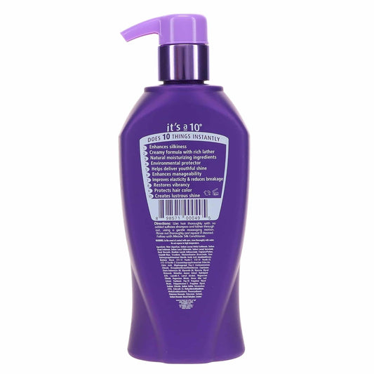 It's a 10 Haircare Silk Express Miracle Silk Shampoo, 10 fl. oz. (Pack of 1) : Hair Shampoos : Beauty & Personal Care