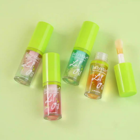 Julystar 4Pcs Moisturizing Lip Glaze - Non-Sticky Hydration For Smooth, Glossy Lips - Affordable Luxury Lip Gloss Set