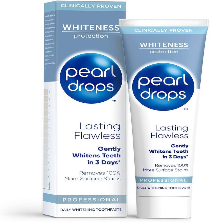 Pearl Drops - Lasting Flawless Professional Daily Toothpaste - Whiter Teeth In 3 Days - 75 Ml (Pack Of 1)