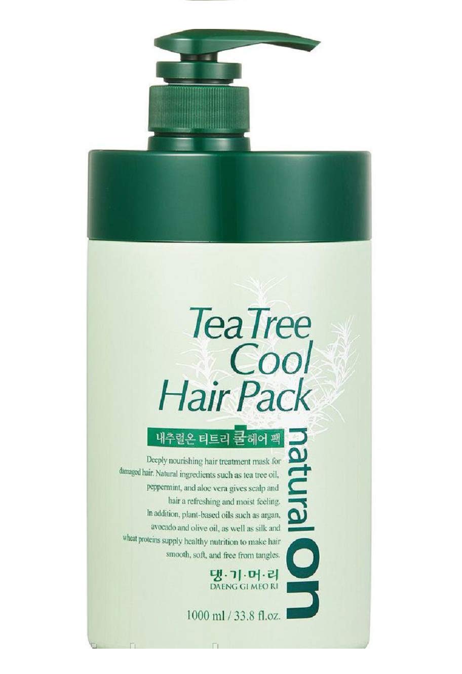 Daeng Gi Meo Ri- Tea Tree Hair and Scalp Care Pack, Freshness for Oily Scalp, Moisture for Dry Hair, 33.8fl Oz : Beauty & Personal Care