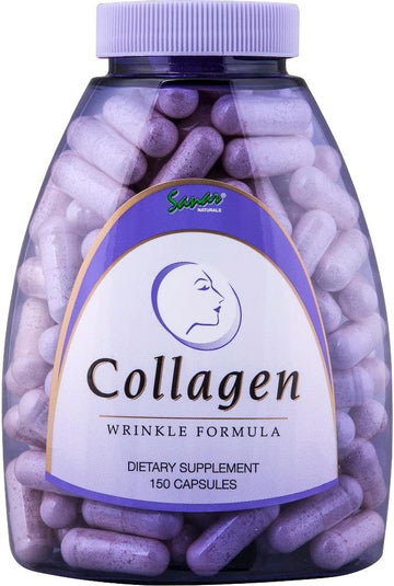 Sanar Naturals Collagen Pills With Vitamin C, E - For Wrinkles, Hair, Skin, Nails, And Joint Health - Hydrolyzed Collagen For Women & Men, Collagen Peptides Supplement, 150 Capsules