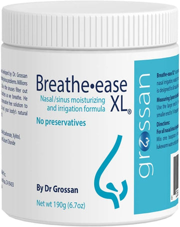 Grossan Breathe-Easexl Nasal/Sinus Irrigation Salt Jar