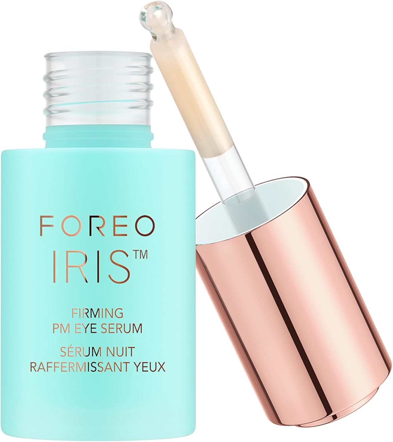 Foreo Iris Firming Eye Serum - Retinol Serum- Mushroom Extract - Bakuchiol - Eye Cream For Dark Circles And Puffy Eyes - Dark Circles Under Eye Treatment - Travel Size - 15Ml
