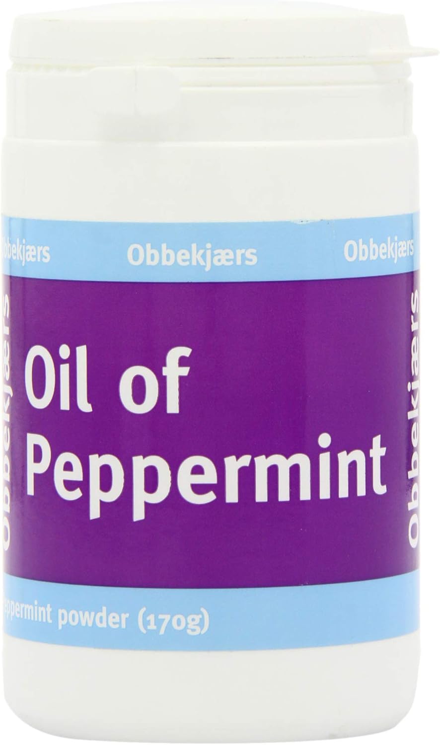 Obbekjaers Peppermint Oil Powder 170G