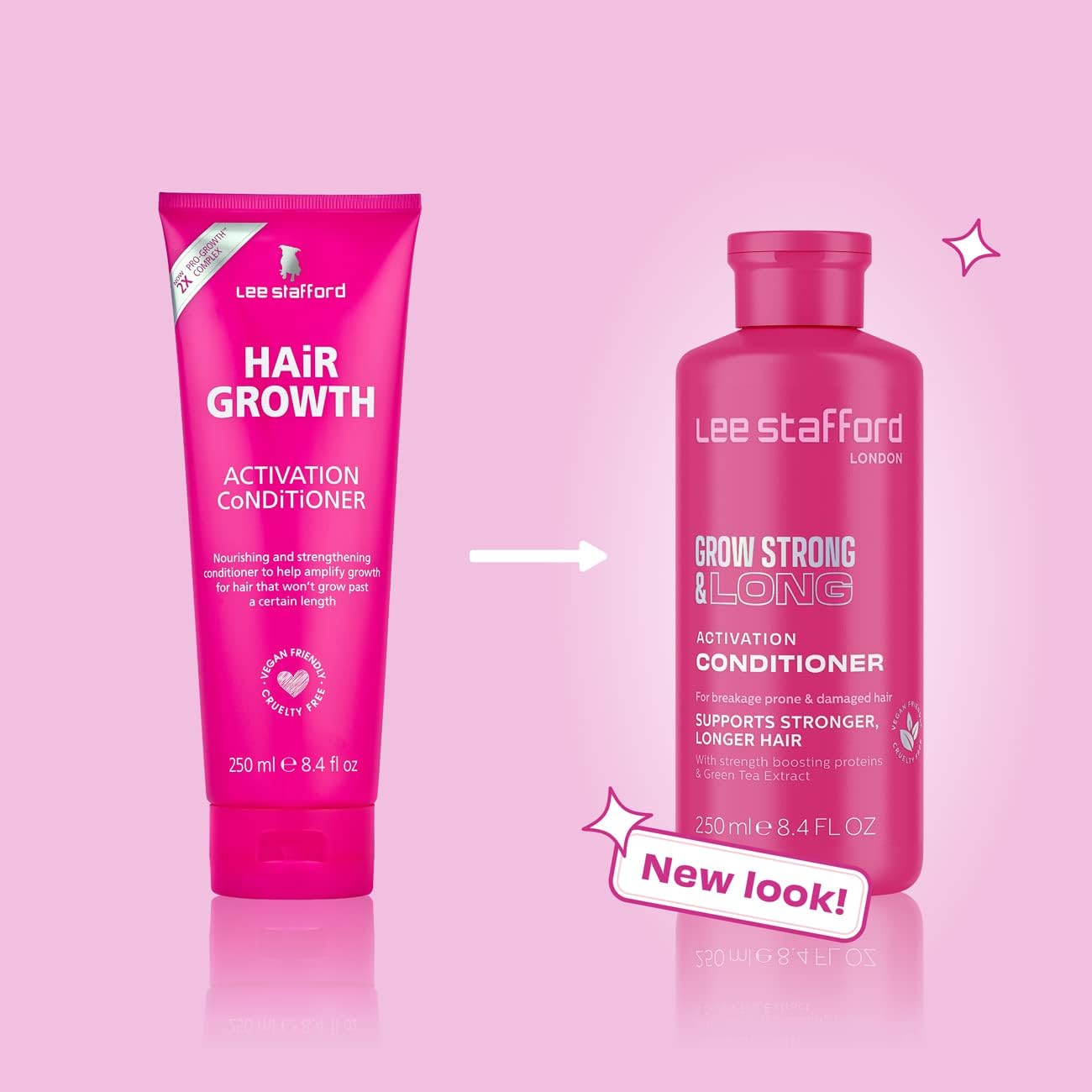 Lee Stafford Hair Growth Conditioner | Grow Strong & Long Collection - Best Thickening Regrowth Treatment for Thinning, for Men & Women, Helps Oil, Frizzy, Dry Scalp, 250 ml : Amazon.co.uk: Beauty