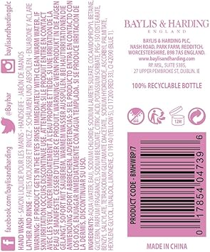 Baylis & Harding Signature Hand Wash Bundle: 3 x 500 ml Black Pepper & Ginseng for Men & 3 x 500 ml Jojoba, Vanilla & Almond Oil (6 bottles) - Vegan Friendly : Amazon.co.uk: Beauty