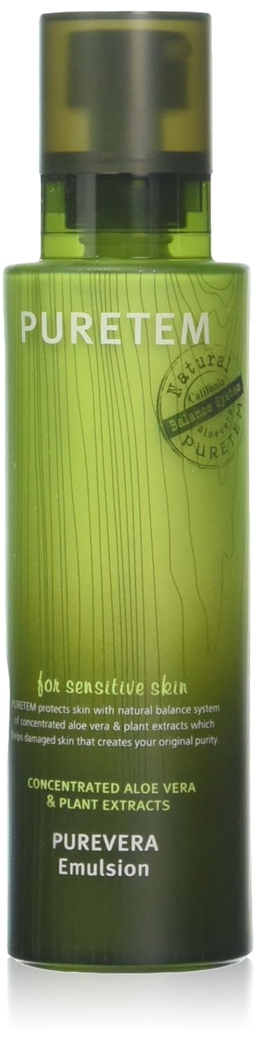 Puretem Purevera Facial Skin Emulsion Lotion (100% Organic Aloe Vera)
