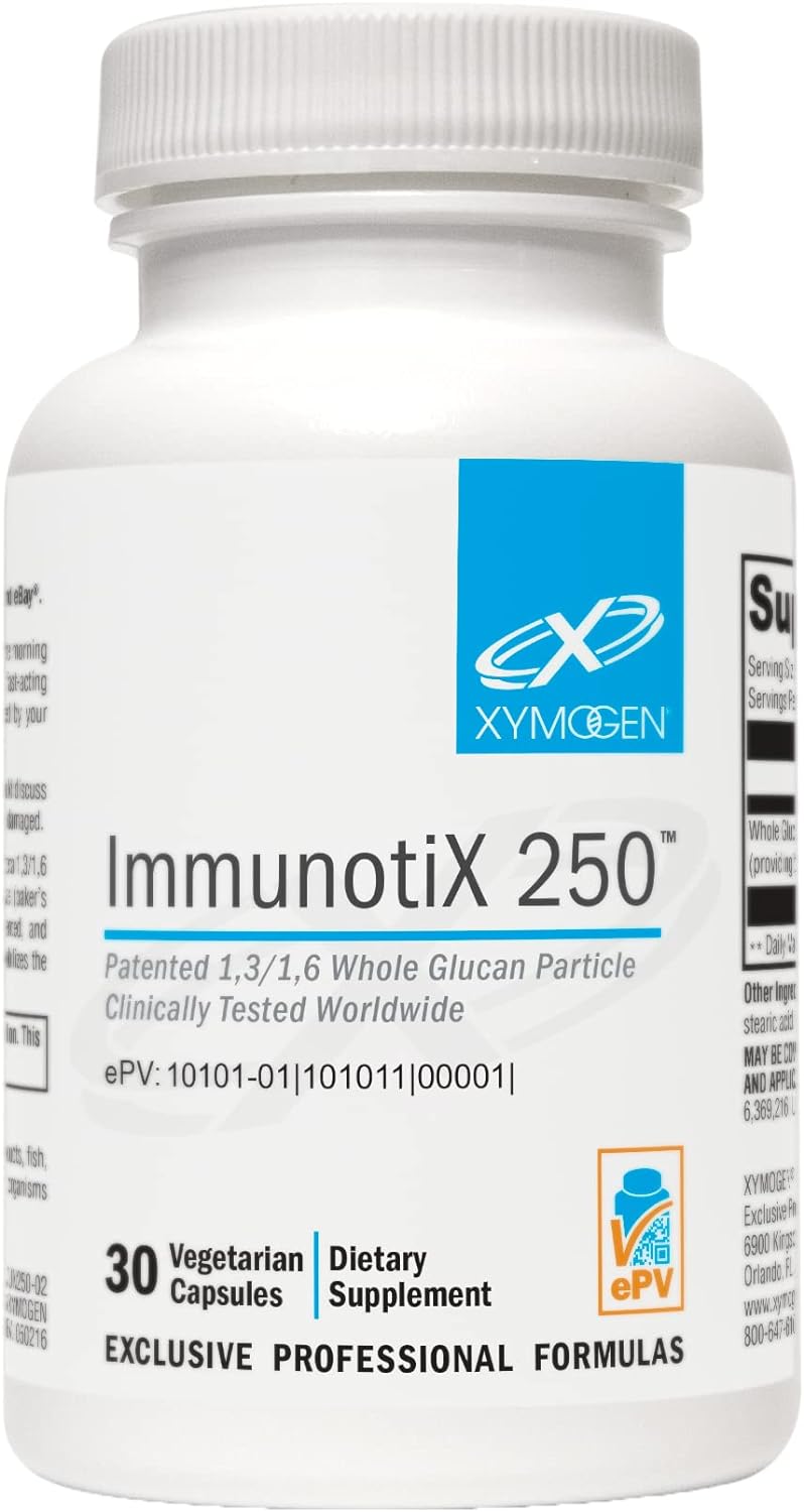 XYMOGEN ImmunotiX 250 - Supports Healthy Immune Function - Patented 1,