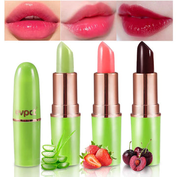 Evpct 2Pcs Blueberry Tinted Lip Balms Ph Lip Color Changing Lipstick Balm Stain Gift Set Queen For Women Girls Korean Mood Long Lasting Color Change Light Pink Lipstick Lip Tint Plumper Gloss