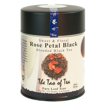 The Tao Of Tea Rose Petal Black Tea, Loose Leaf, 4 Oz