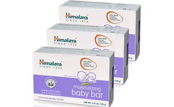 Himalaya Moisturizing Baby Bar With Olive & Almond Oils, 4.41 Ounce