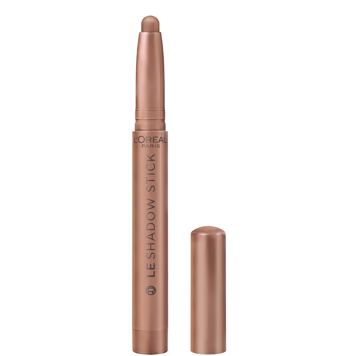 L'Oreal Paris Makeup Le Shadow Stick Eyeshadow, Blendable, Smudge-Resistant, Cream Eyeshadow, 245 Alluring Rose (Matte Nude Pink)