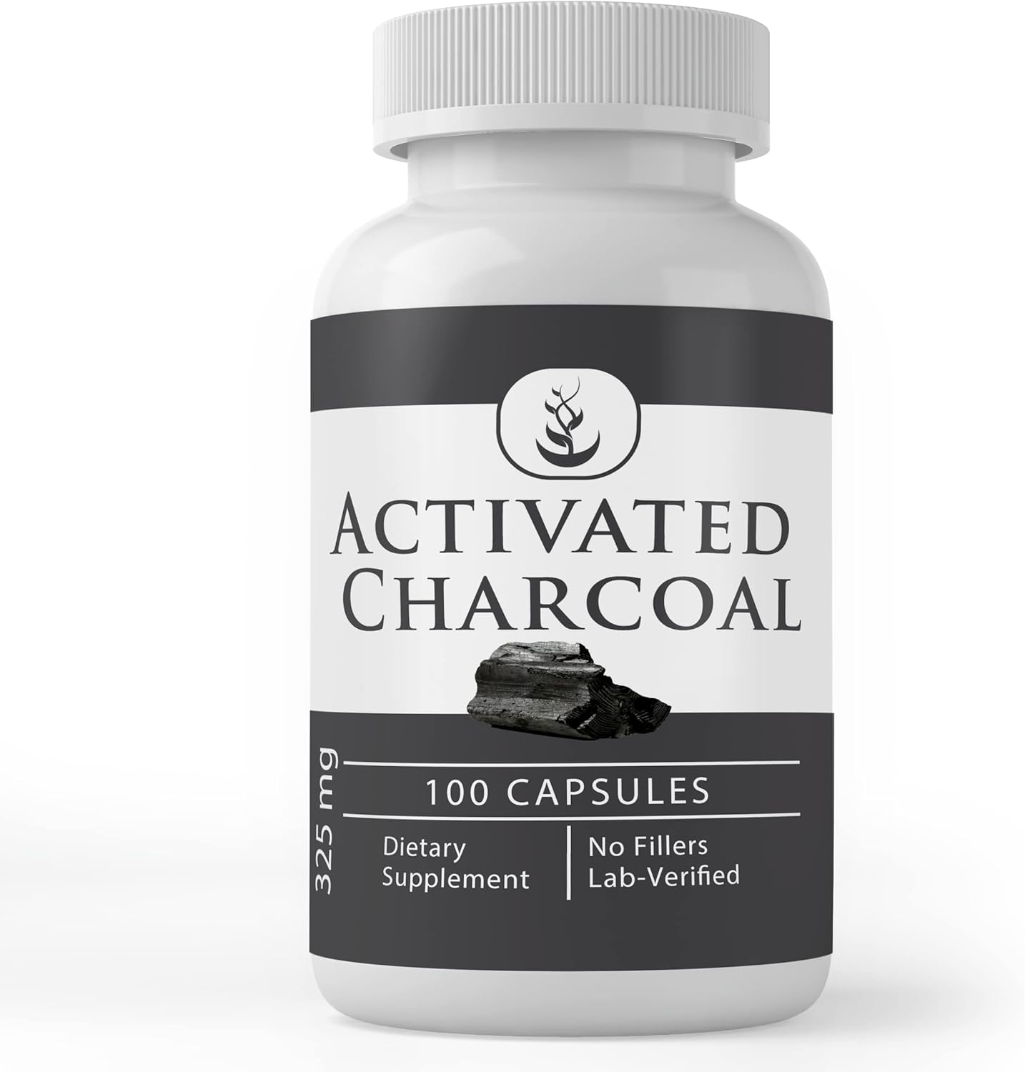 Pure Original Ingredients Activated Charcoal, (100 Capsules) Always Pure, No Additives Or Fillers, Lab Verified