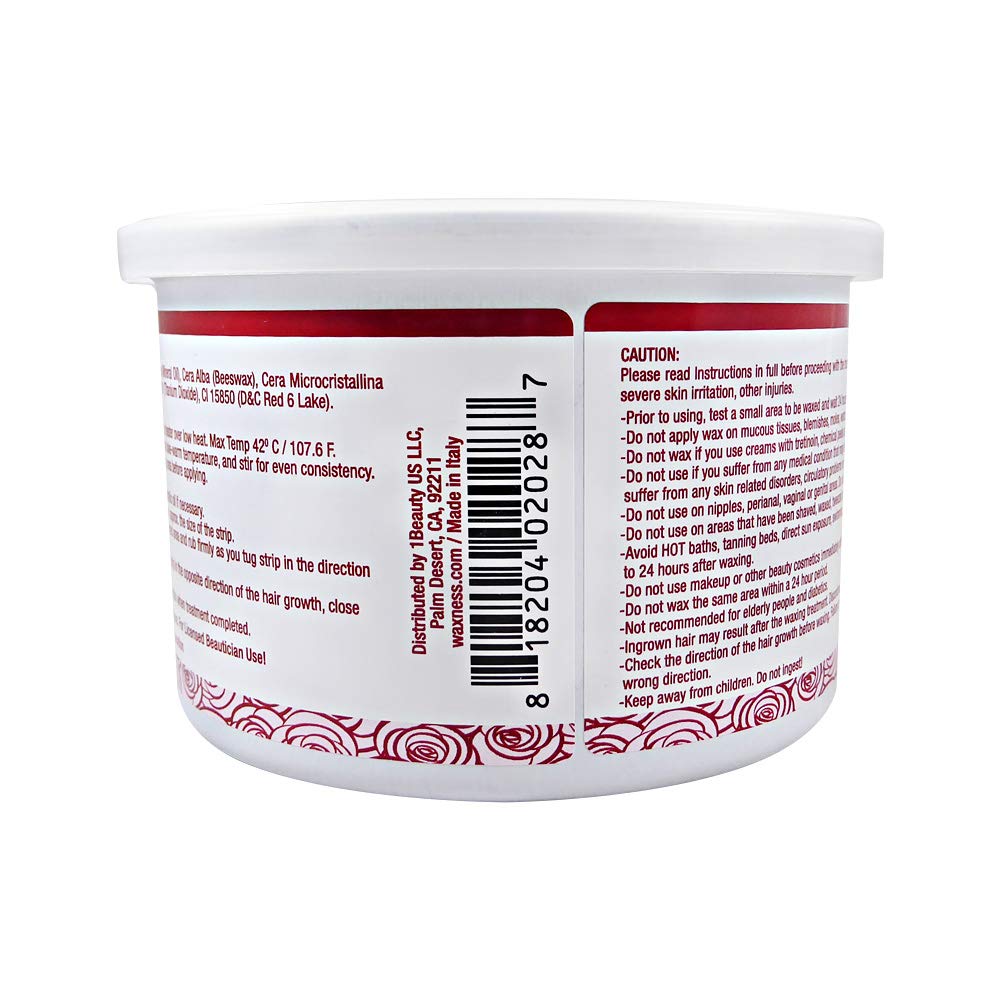 High-Density Wax. High Titanium Dioxide Concentration Wax, Characterized By Advanced Adhesion Created For The Removal Of Short, Coarse Hair. Characterized By Advanced Adhesion Level. Non-Transparent. Use Strips. Important Note: Please Read Carefully All The Instructions On The Product Label Before Use,-Made In Italy -High Quality Natural Resin Base,-Creamy, Protects From Irritation,-Ideal For Short, Coarse Hair,-Advanced Adhesion To The Hair -Use With Strips