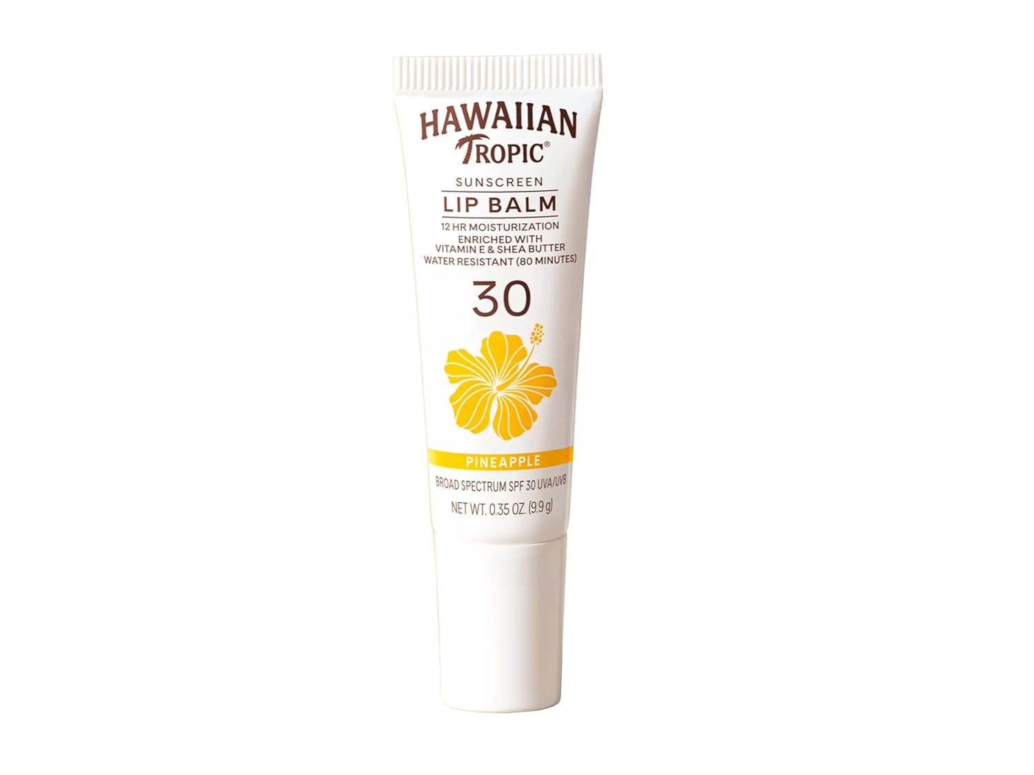 Hawaiian Tropic Lip Sunscreen Spf 30, Pineapple | Spf Lip Balm, Beach Essentials, Travel Size Sunscreen For Lips, 0.3Oz : Beauty & Personal Care