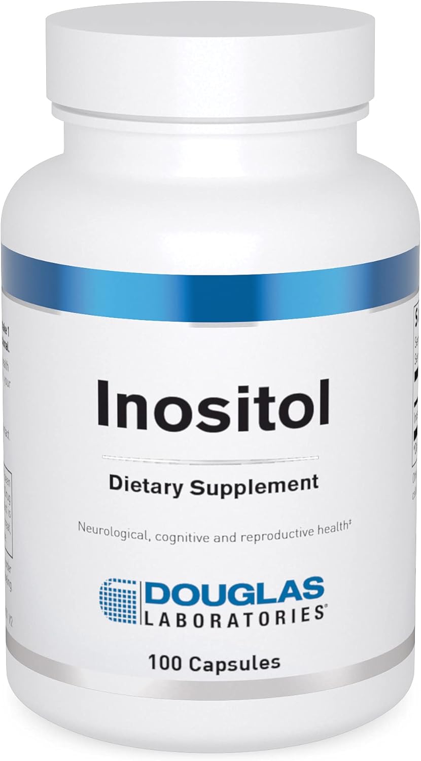 Douglas Laboratories Inositol (650 Mg) | Supports Neurological Health, Behavior Stability, And Ovarian Function | 100 Capsules