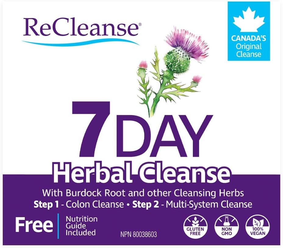 Prairie Naturals Recleanse 7 Day Herbal Cleanse Kit, 3.5 Ounce