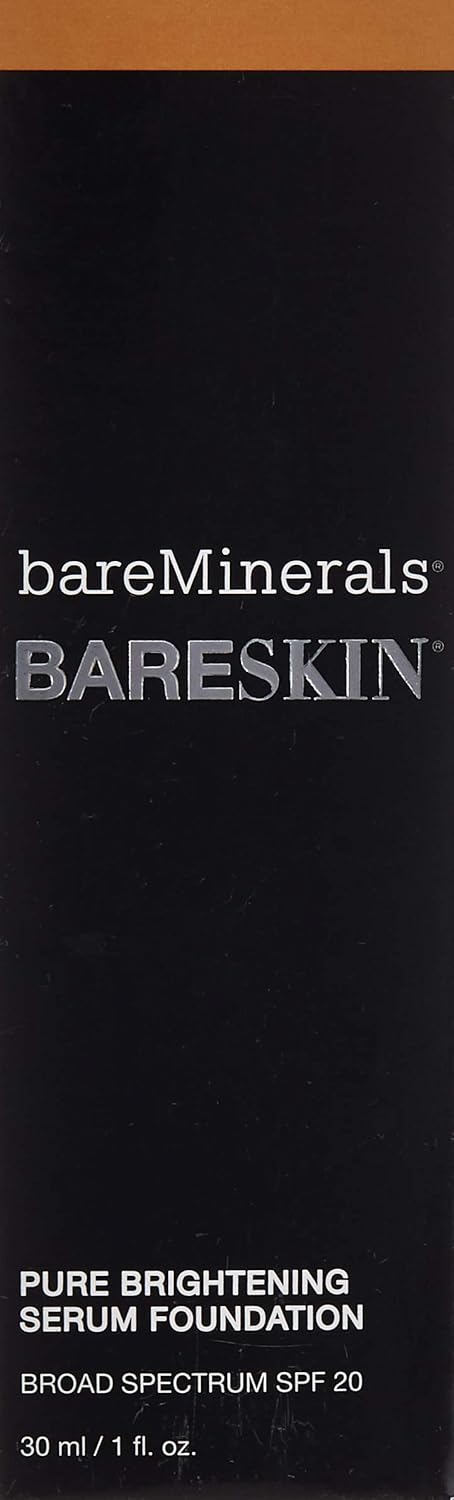 bareMinerals BareSkin Pure Brightening Serum Foundation SPF 20 - Bare Caramel 14 for Women - 1 oz