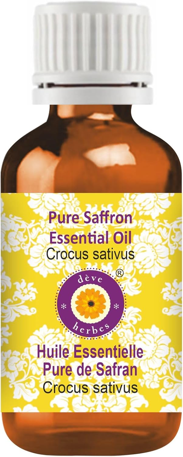 Dève Herbes Ginger Lily Essential Oil (Hedychium Spicatum) With Glass Dropper | Pure | Non-Sticky | Non-Greasy | Lightweight | Men & Women | All Skin Types | Steam Distilled 30Ml (1 Oz)