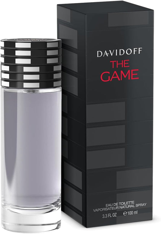 Davidoff The Game - Eau De Toilette For Him - Woody Fragrance With Notes Of Juniper Berries, Iris And Ebony Wood - Medium Longevity - 100Ml