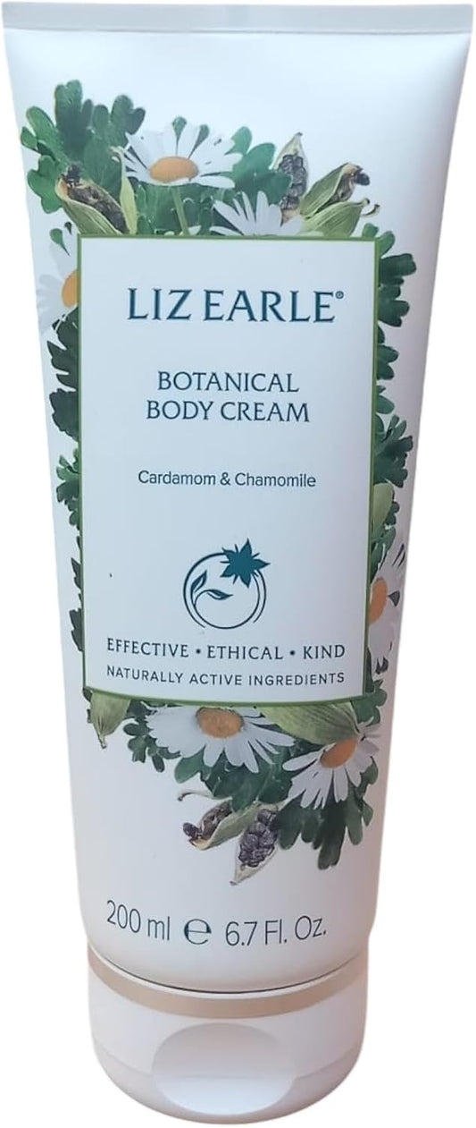Liz Earle | Cardamom & Chamomile | Botanical Body Cream | 200Ml